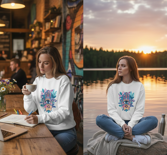 All That She Wants is a Warm Sweatshirt | Graphic Sweatshirt