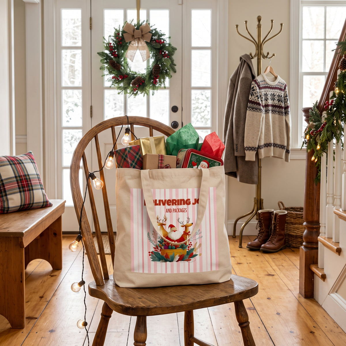 Delivering Joy - Eco Tote Bag