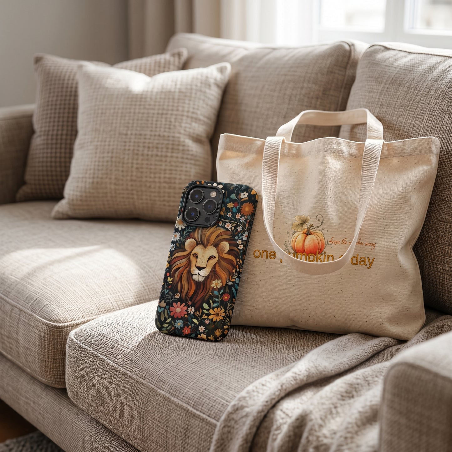 Majestätischer Löwe – MagSafe Tough Case für iPhone