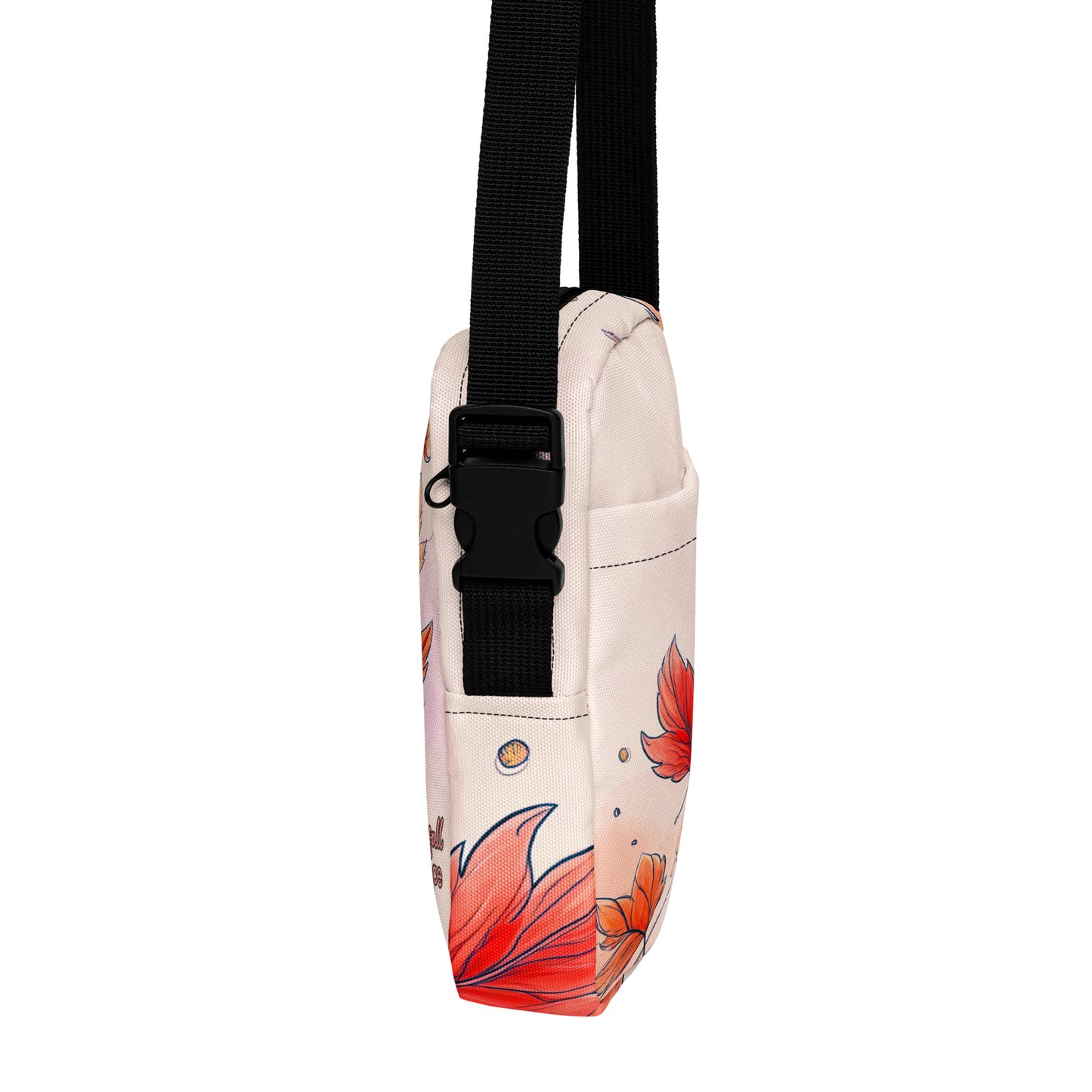 Falling Autumn Leaves – Utility Crossbody Bag | Compact Travel Bag