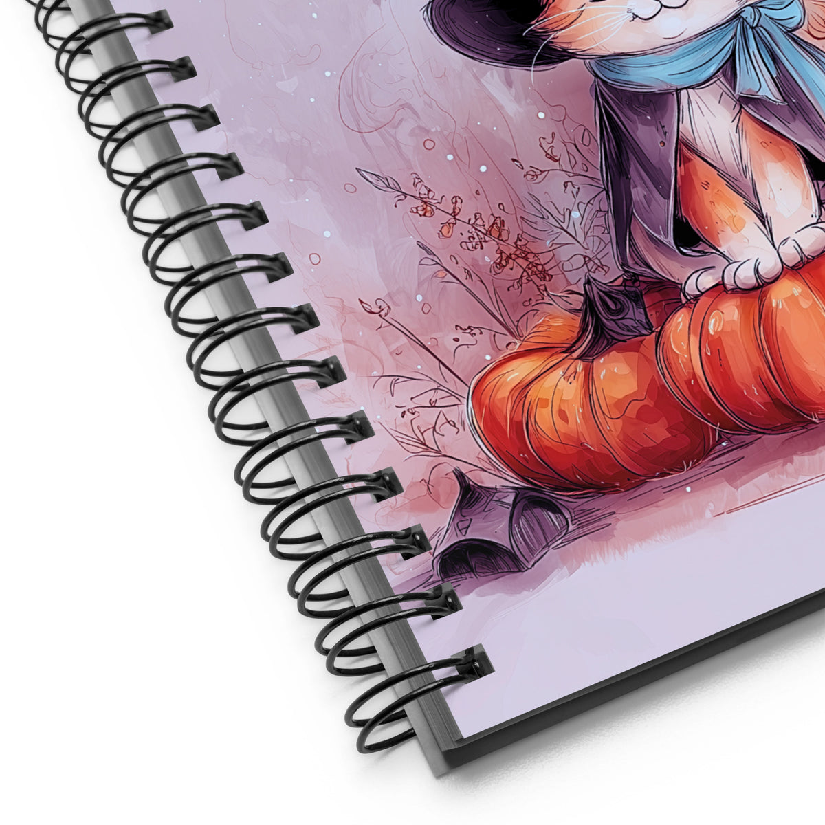 Spooktacular Halloween – A5 Spiralnotizbuch mit Punktraster