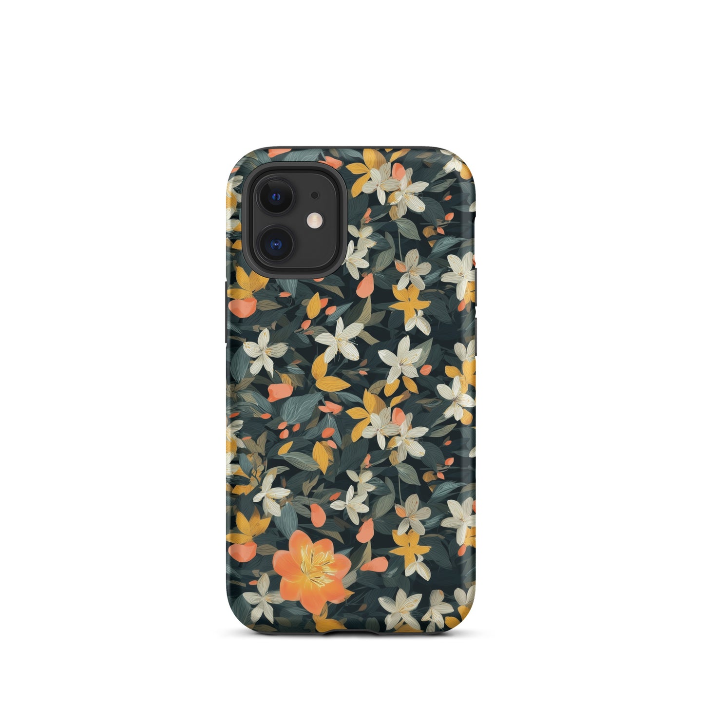 Mint and jasmine floral cover for iPhone by Sweet and Savage. 