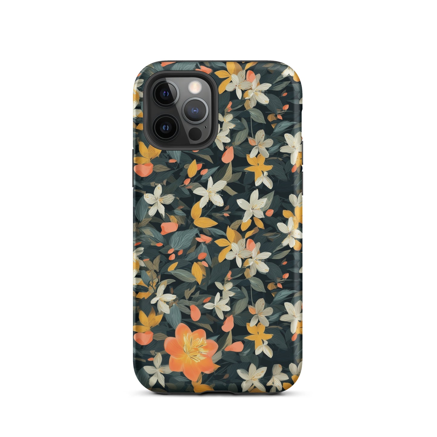 Mint and jasmine floral cover for iPhone by Sweet and Savage. 