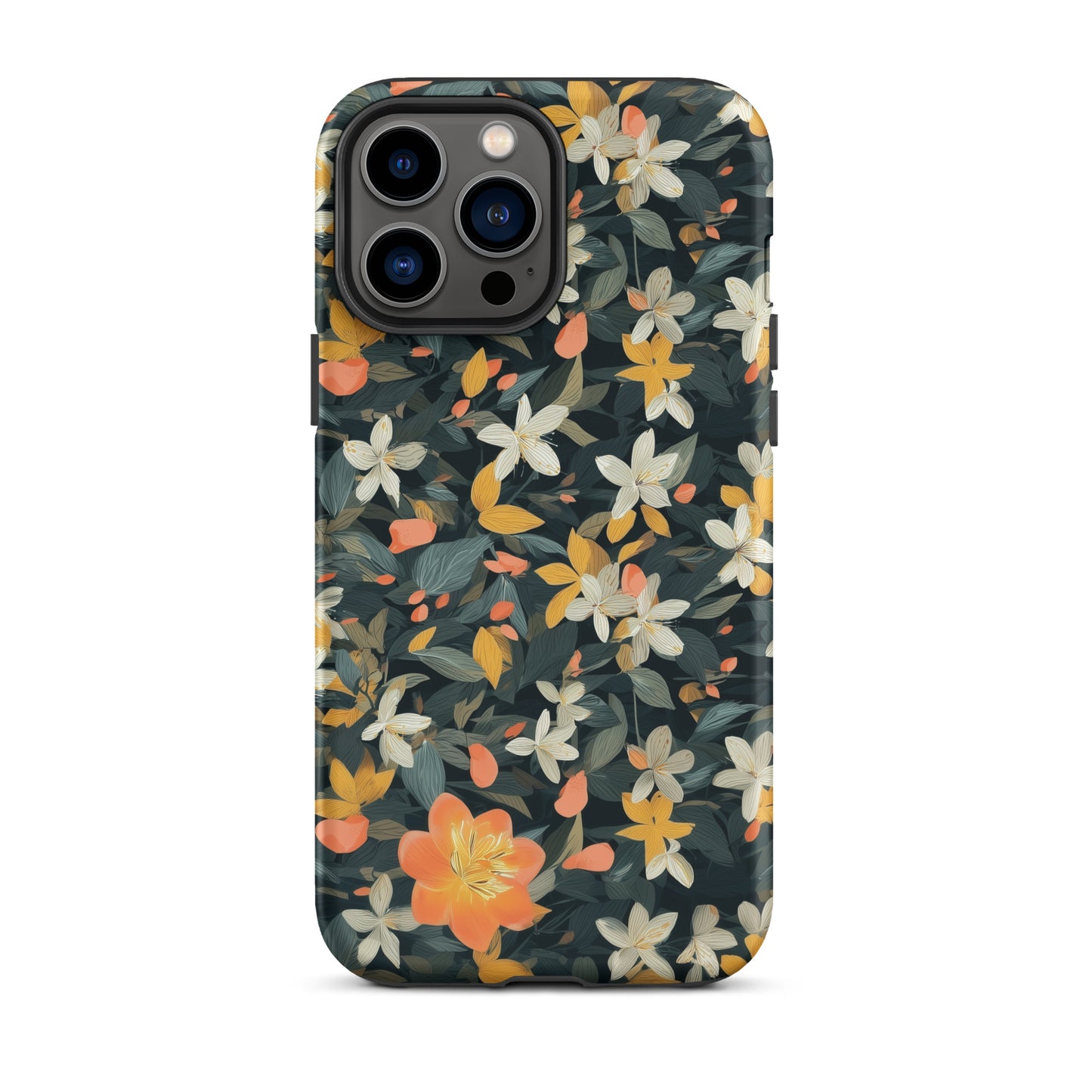 Mint and jasmine floral cover for iPhone by Sweet and Savage. 