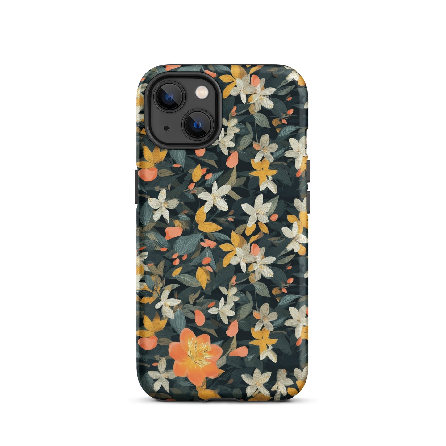 Mint and jasmine floral cover for iPhone by Sweet and Savage. 