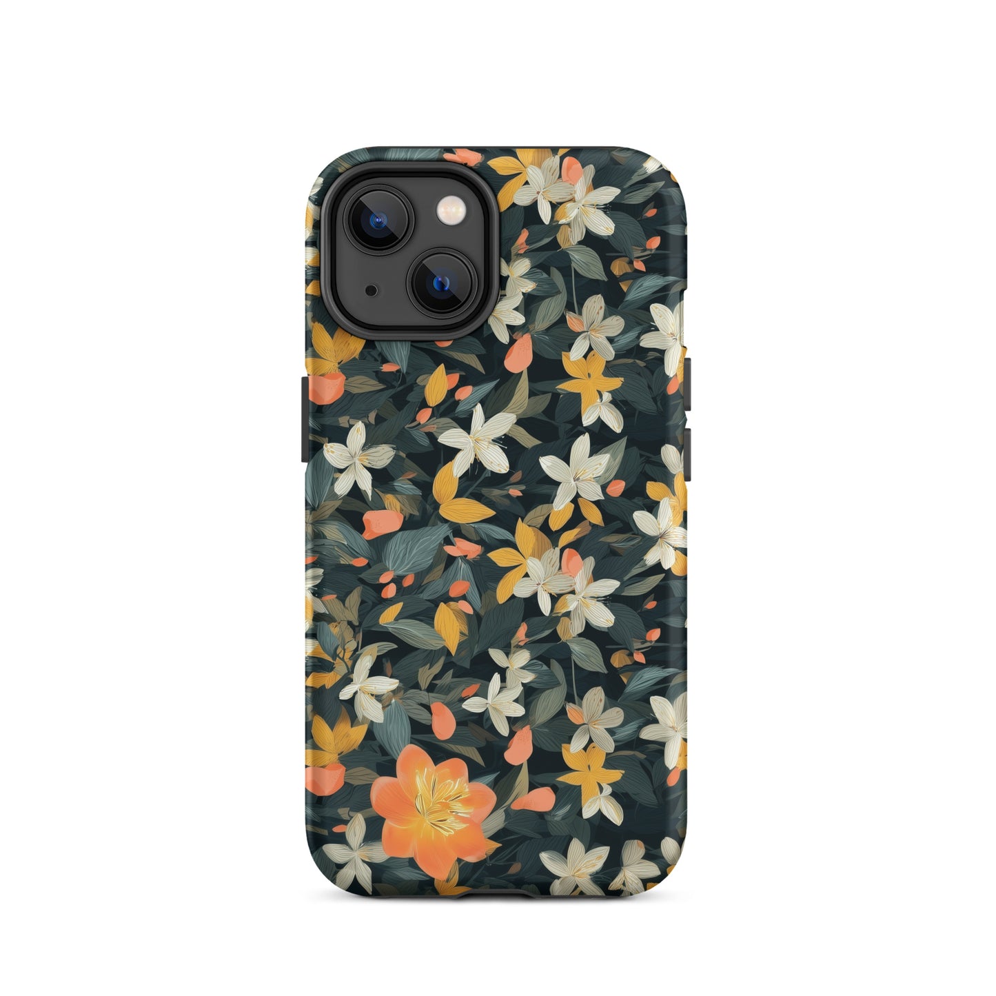 Mint and jasmine floral cover for iPhone by Sweet and Savage. 