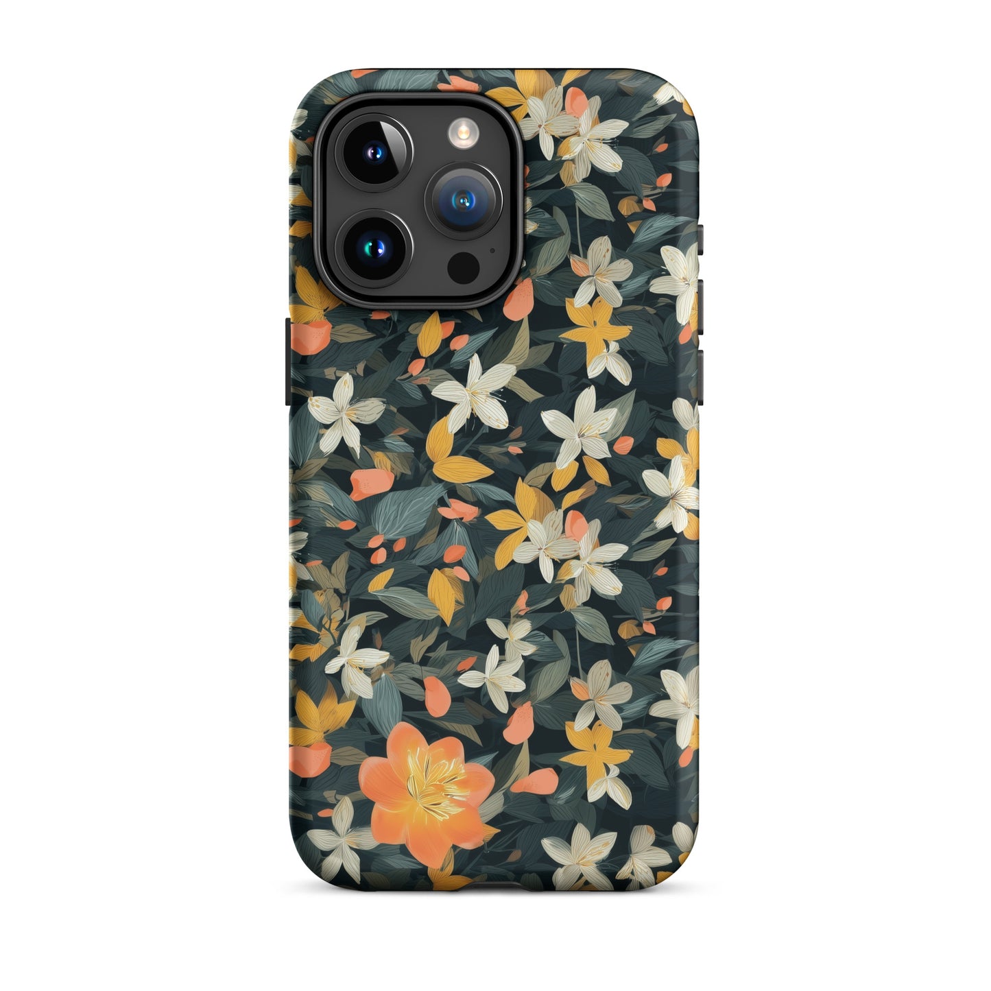 Mint and jasmine floral cover for iPhone by Sweet and Savage. 