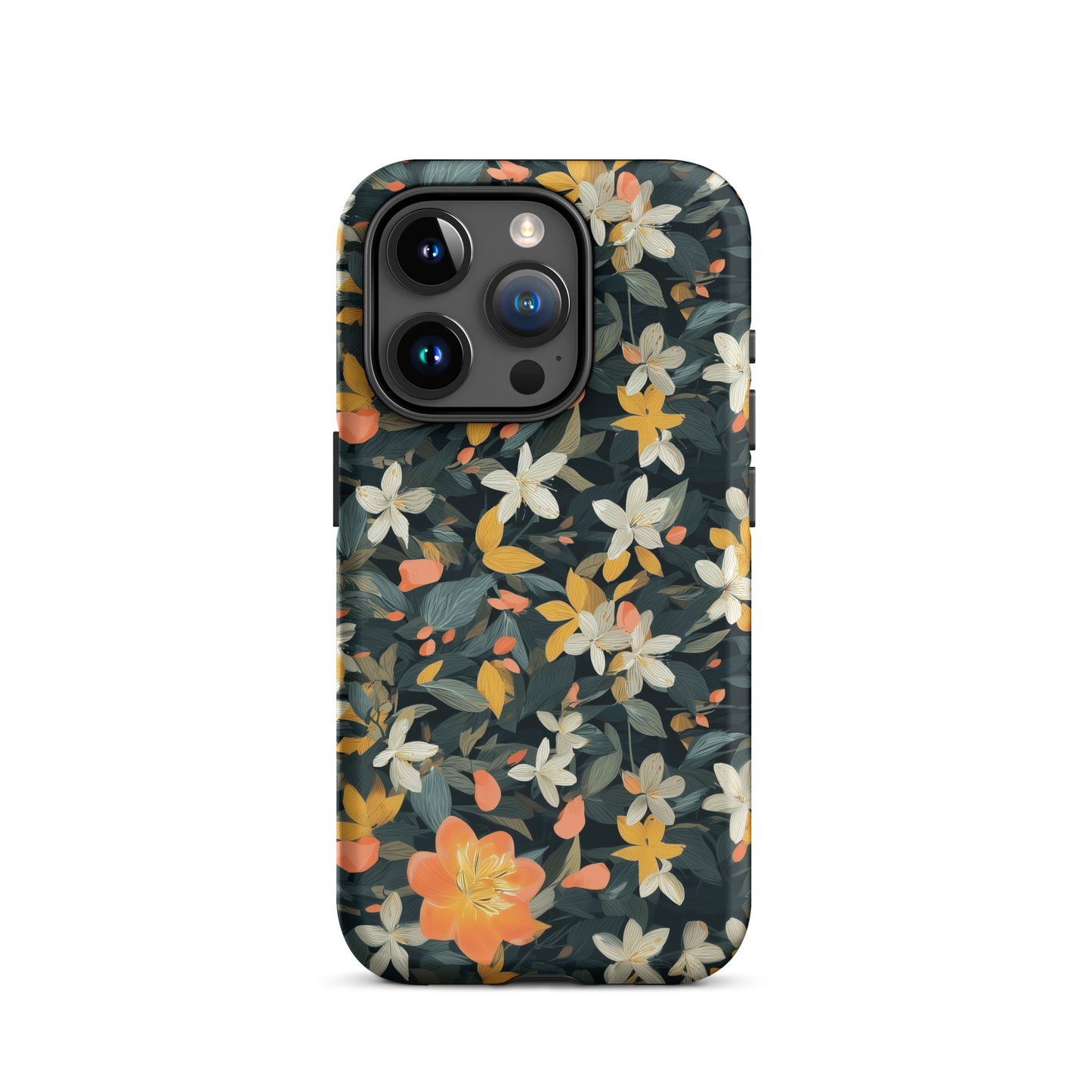 Mint and jasmine floral cover for iPhone by Sweet and Savage. 