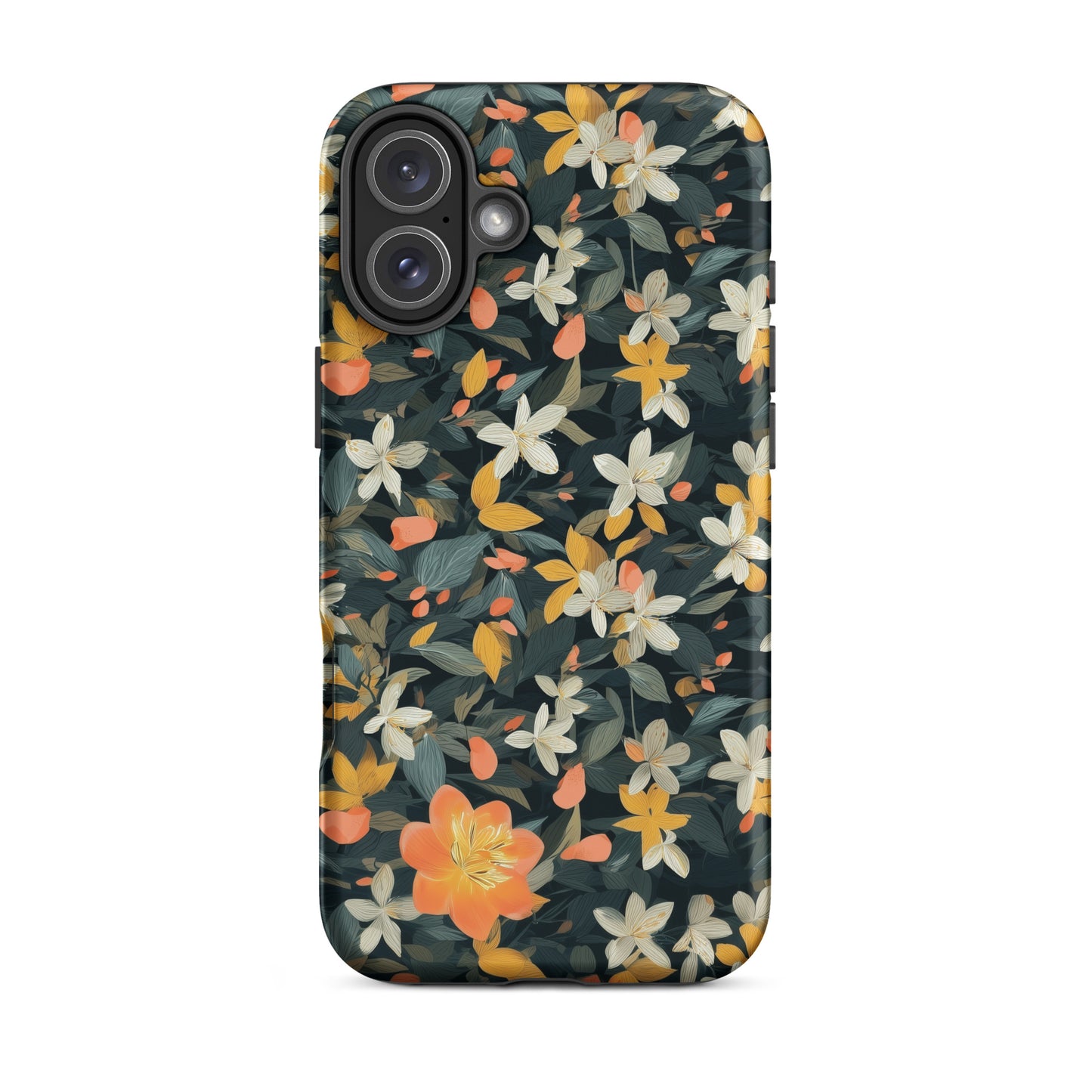 Mint and jasmine floral cover for iPhone by Sweet and Savage. 