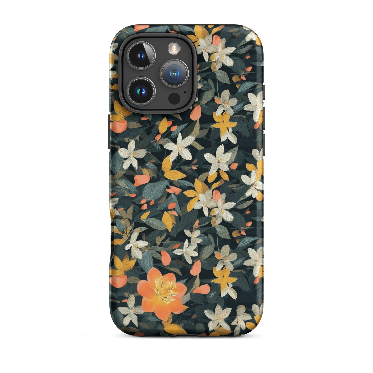 Mint and jasmine floral cover for iPhone by Sweet and Savage. 