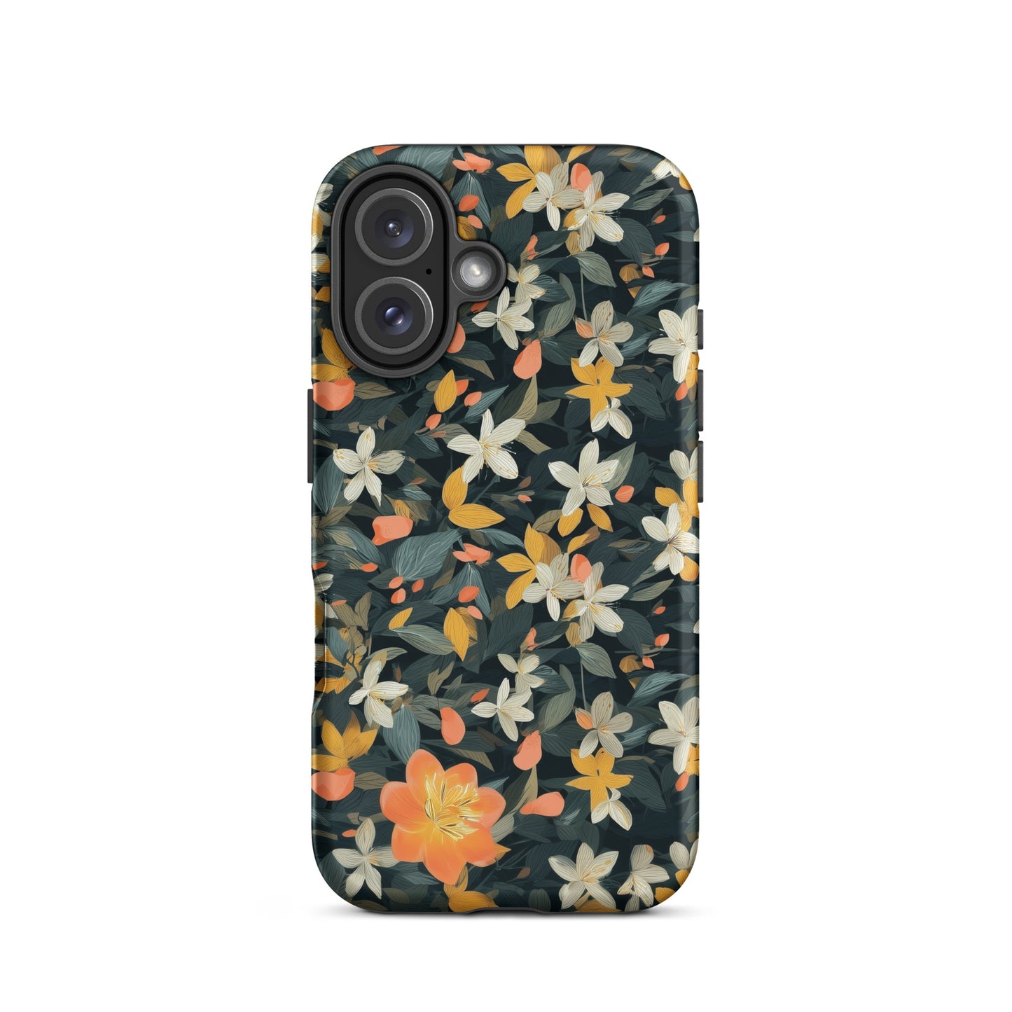 Mint and jasmine floral cover for iPhone by Sweet and Savage. 